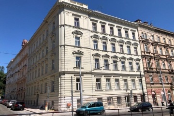 : Historická fasáda Praha 1 - Albertov